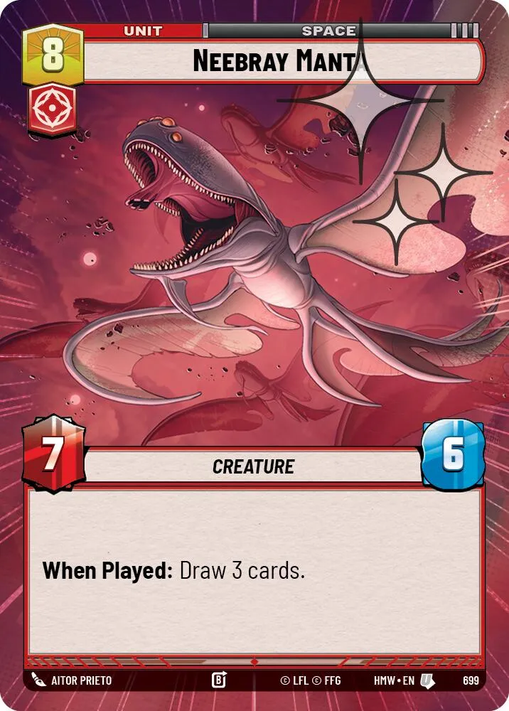 Neebray Manta — Homeworlds — Star Wars: Unlimited