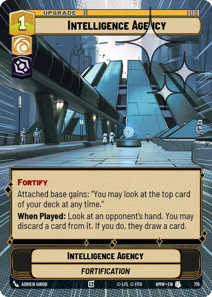 Intelligence Agency — Homeworlds — Star Wars: Unlimited