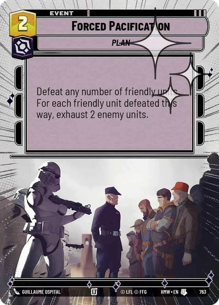 Forced Pacification — Homeworlds — Star Wars: Unlimited