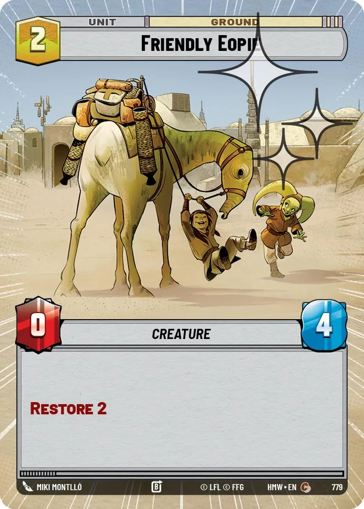Friendly Eopie — Homeworlds — Star Wars: Unlimited