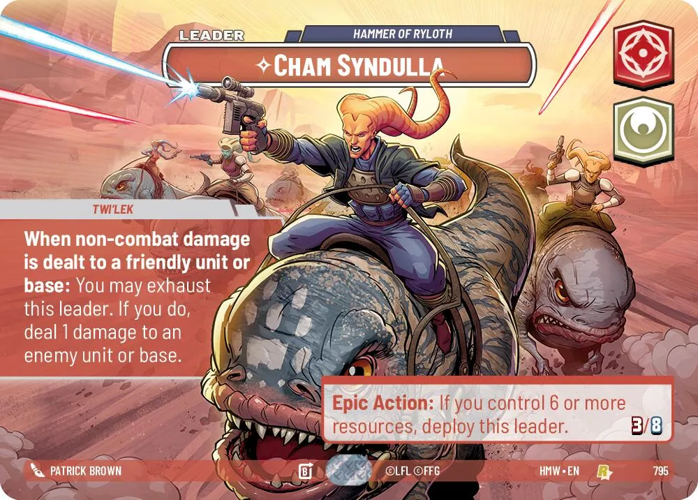 Cham Syndulla - Hammer of Ryloth — Homeworlds — Star Wars: Unlimited