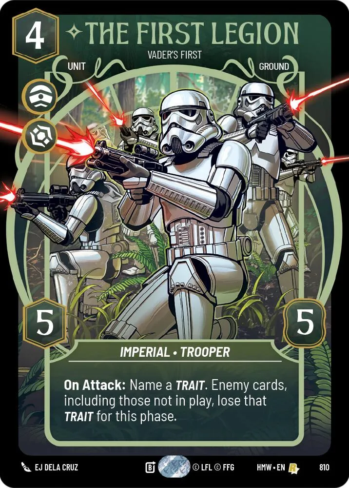 The First Legion - Vader's Fist — Homeworlds — Star Wars: Unlimited