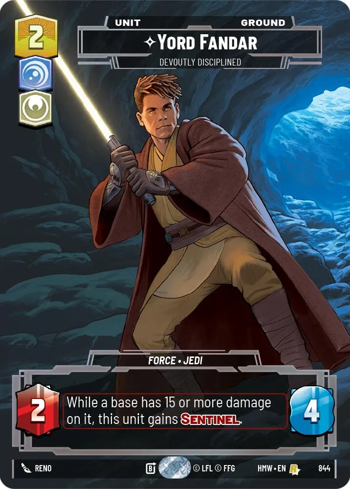 Yord Fandar - Devoutly Disciplined — Homeworlds — Star Wars: Unlimited