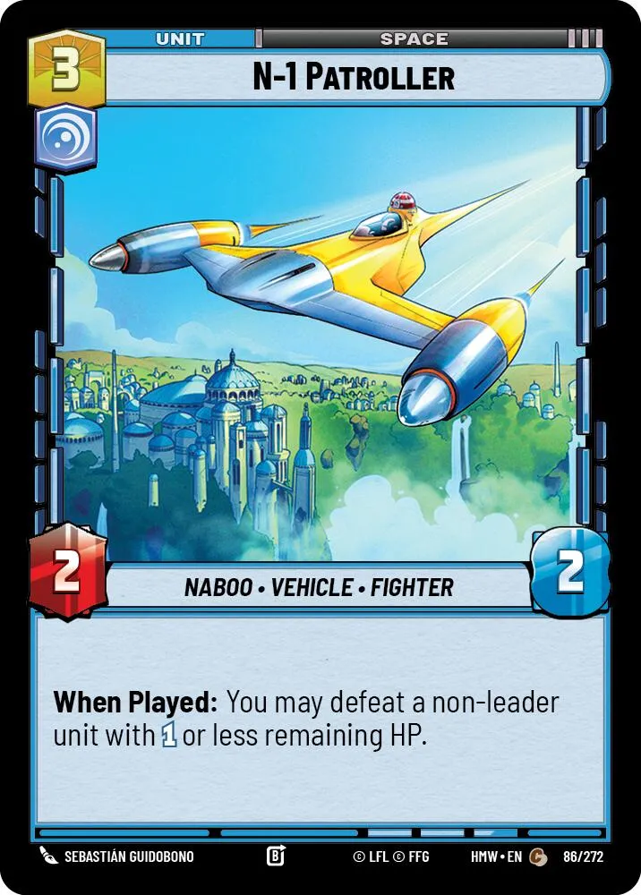 N-1 Patroller — Homeworlds — Star Wars: Unlimited