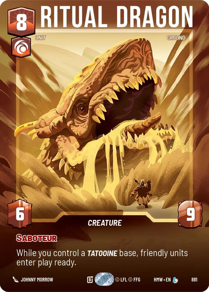 Ritual Dragon — Homeworlds — Star Wars: Unlimited