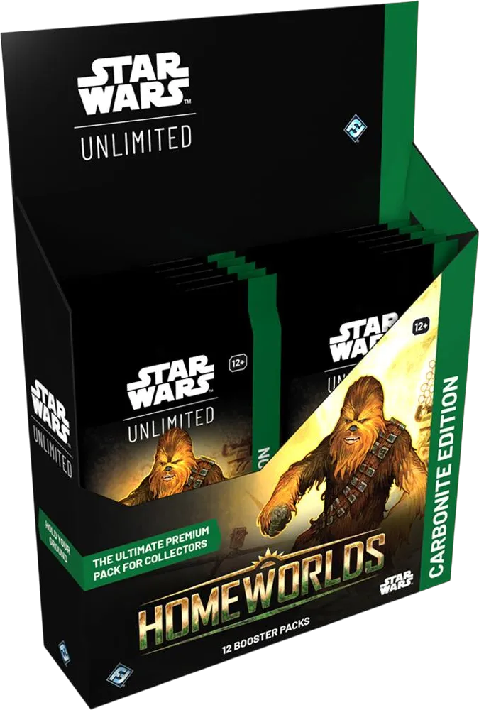 Homeworlds - Carbonite edition : Booster box from Homeworlds - Star Wars: Unlimited
