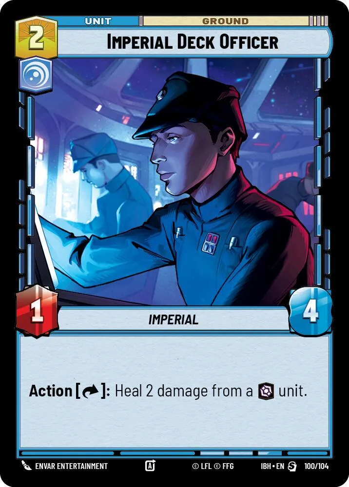 Officier de Pont Impérial — Intro Battle: Hoth — Star Wars: Unlimited