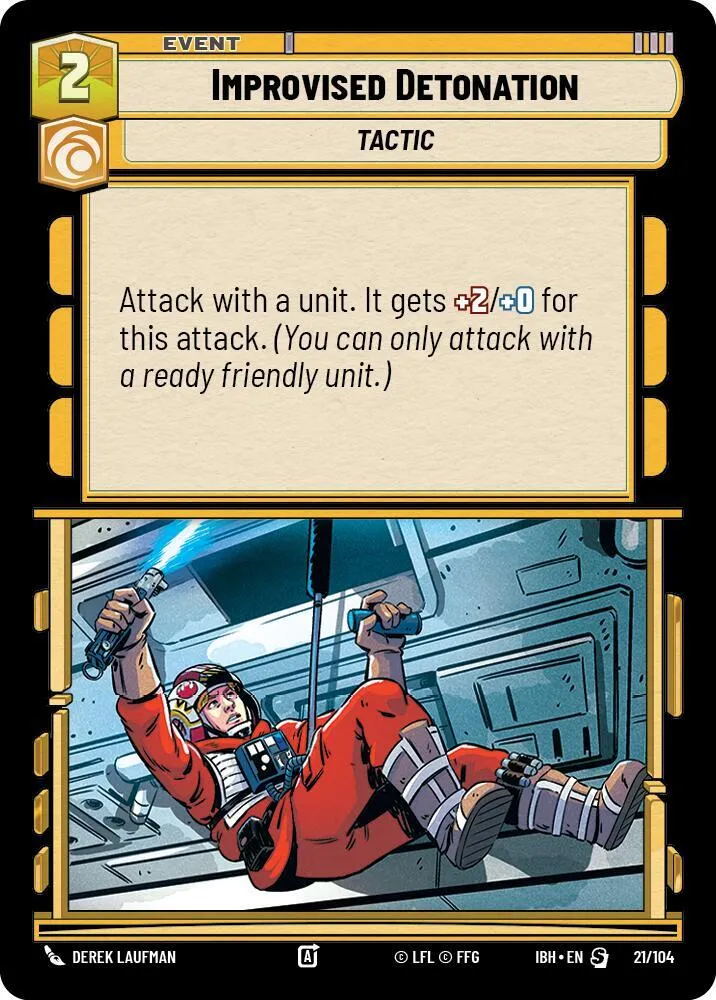 Improvised Detonation — Intro Battle: Hoth — Star Wars: Unlimited