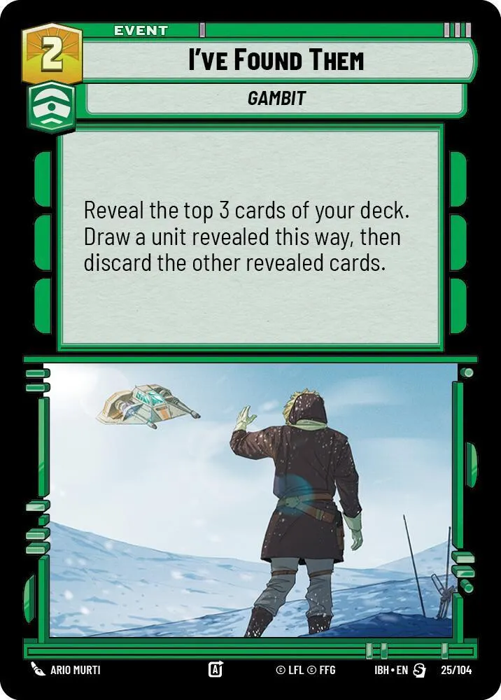 Je les Ai Trouvés — Intro Battle: Hoth — Star Wars: Unlimited