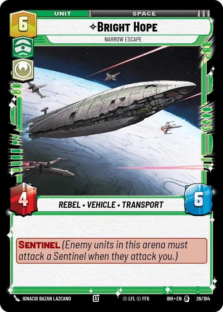 Bright Hope - Échappée Belle — Intro Battle: Hoth — Star Wars: Unlimited