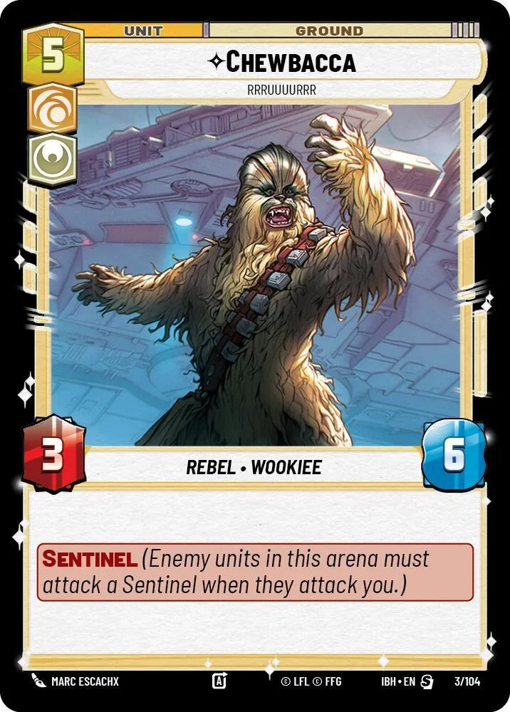 Chewbacca - Rrruuuurrr — Intro Battle: Hoth — Star Wars: Unlimited