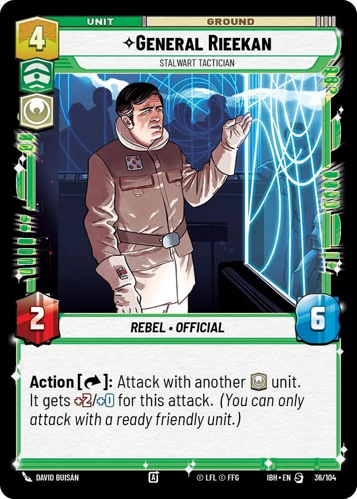 Général Rieekan - Tacticien Exemplaire — Intro Battle: Hoth — Star Wars: Unlimited