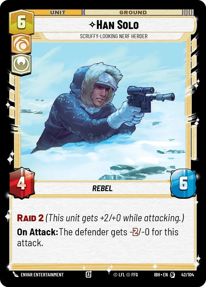 Han Solo - Ours Mal-Léché Prétentieux — Intro Battle: Hoth — Star Wars: Unlimited