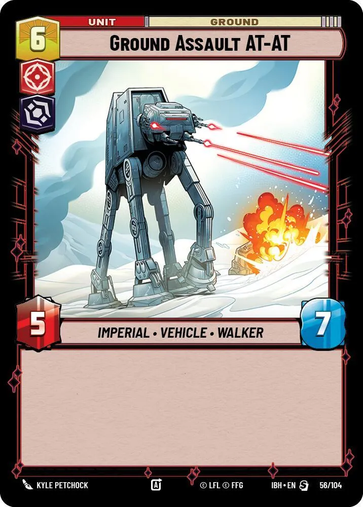 TB-TT d'Assaut Terrestre — Intro Battle: Hoth — Star Wars: Unlimited