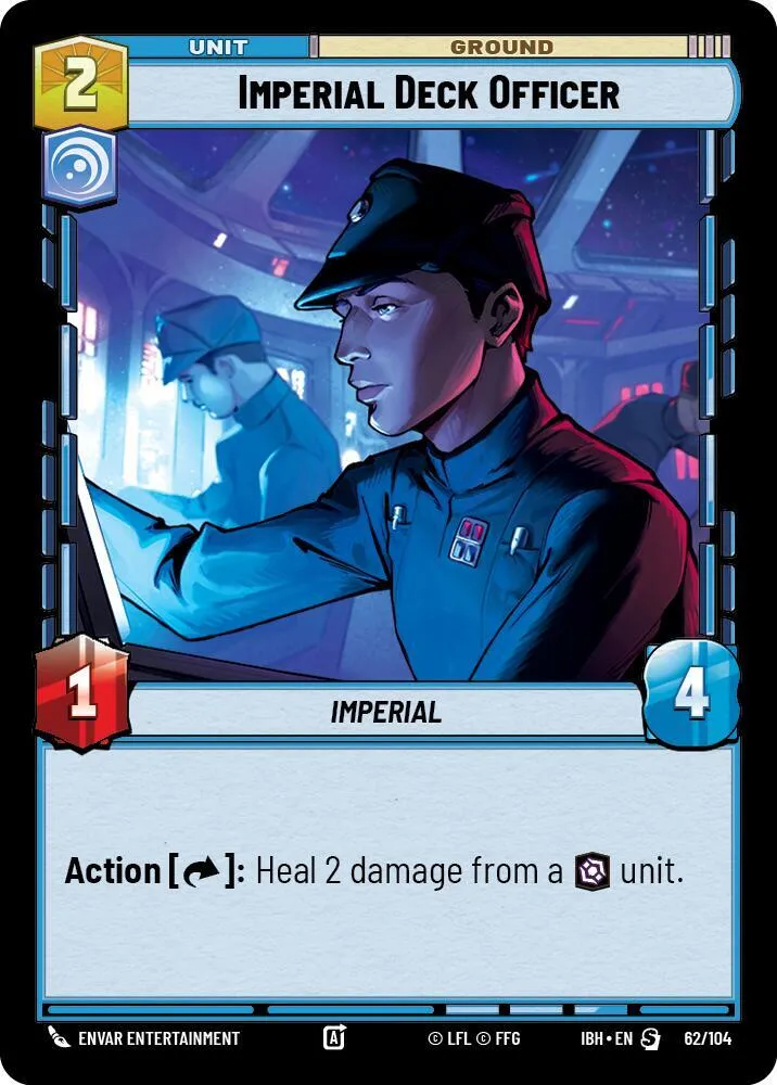 Officier de Pont Impérial — Intro Battle: Hoth — Star Wars: Unlimited