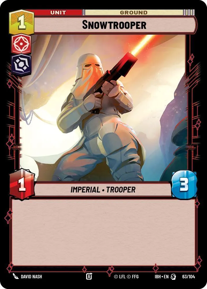 Snowtrooper — Intro Battle: Hoth — Star Wars: Unlimited