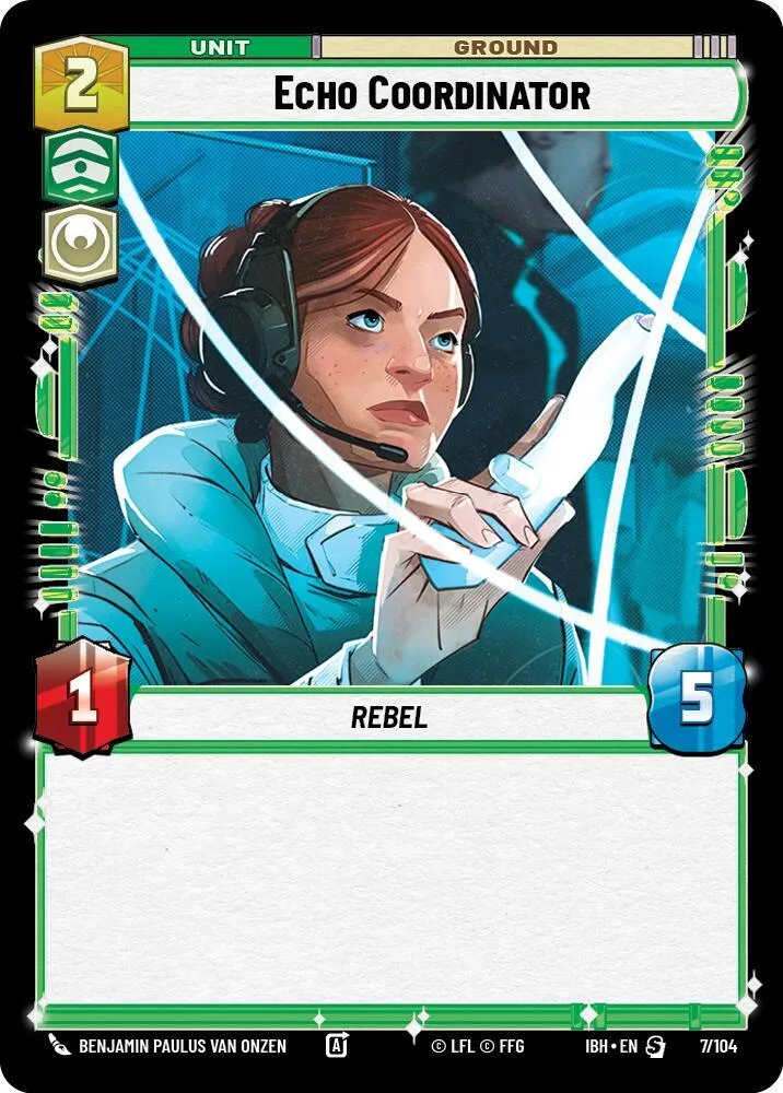 Echo Coordinator — Intro Battle: Hoth — Star Wars: Unlimited