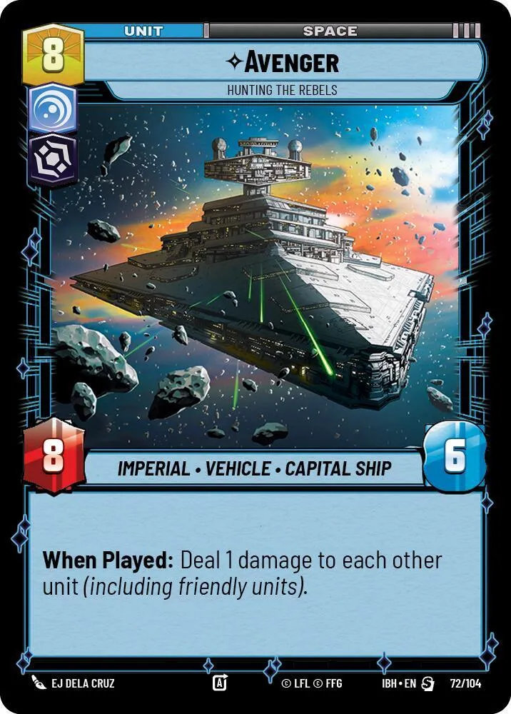 Avenger - Traque Les Rebelles — Intro Battle: Hoth — Star Wars: Unlimited