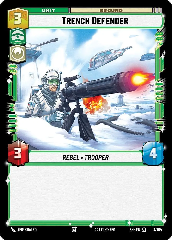 Trench Defender — Intro Battle: Hoth — Star Wars: Unlimited