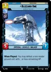 Product image for Blizzard One - Veers at the Helm