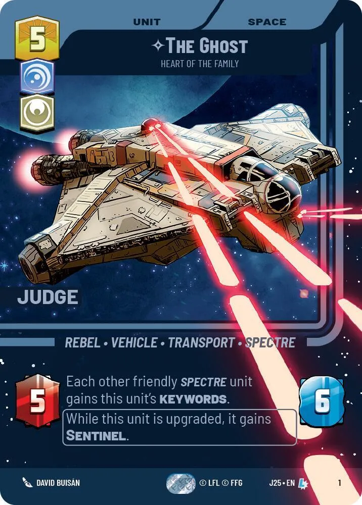 Ghost - Foyer Familial — Judge Promos — Star Wars: Unlimited