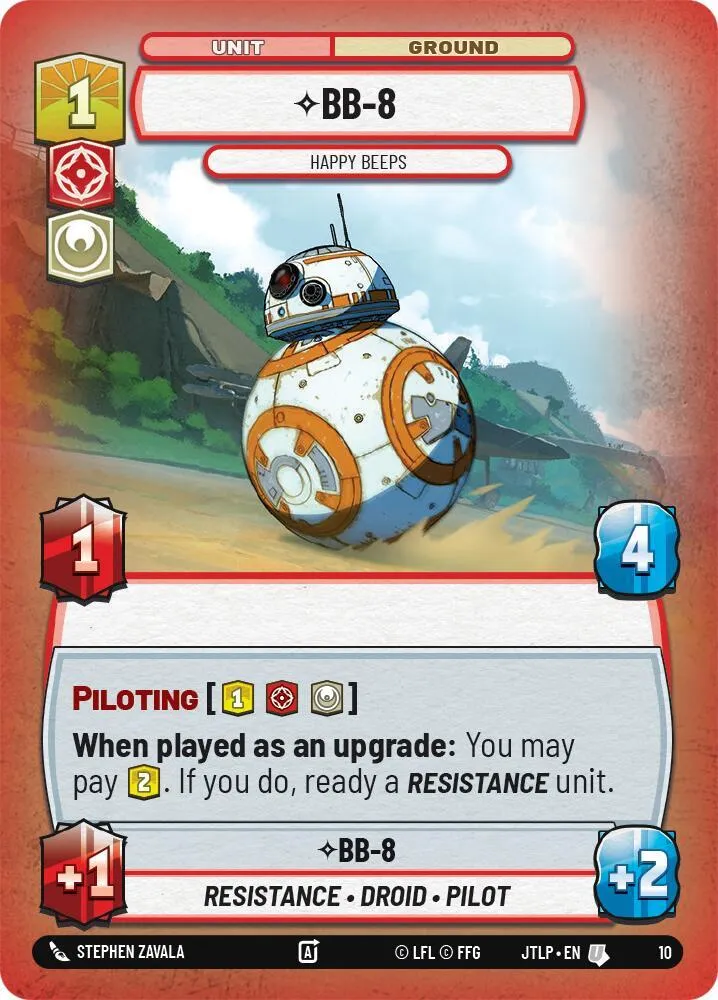 BB-8 - Happy Beeps — Jump to Lightspeed: Weekly Play Promos — Star Wars: Unlimited