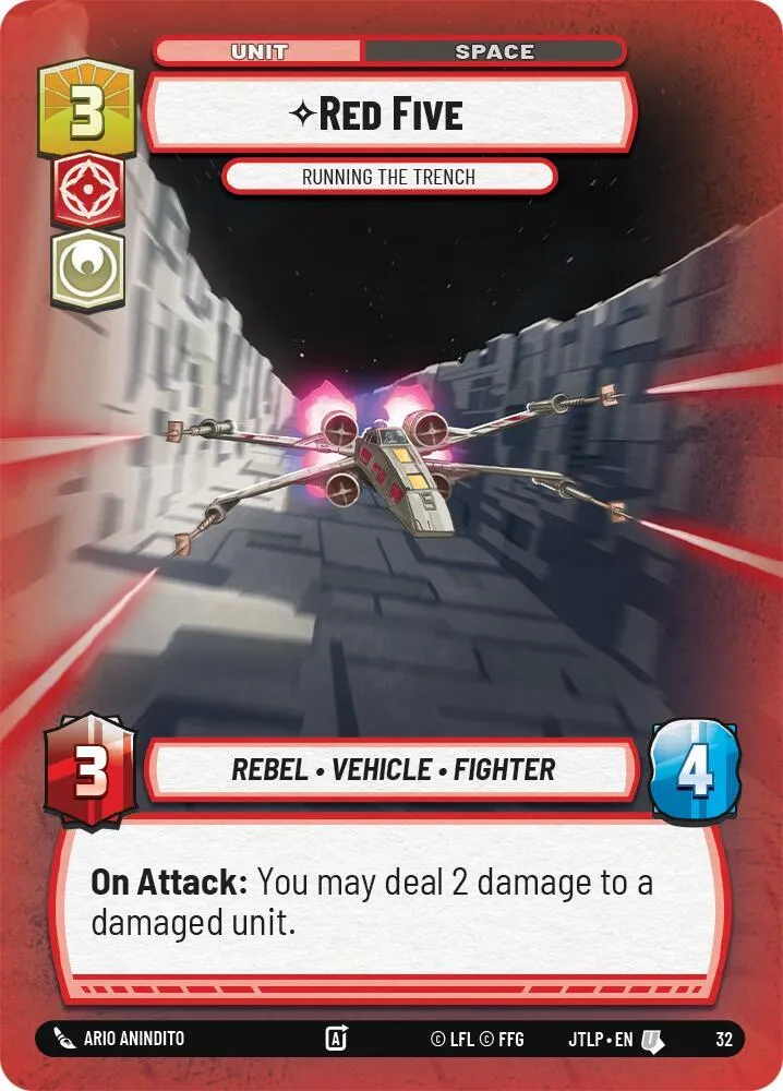 Red Cinq - Remonte La Tranchée — Jump to Lightspeed: Weekly Play Promos — Star Wars: Unlimited
