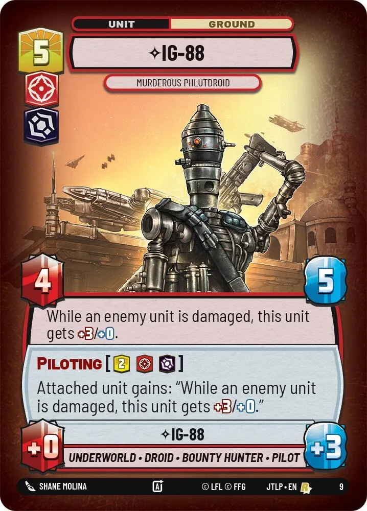 IG-88 - Murderous Phlutdroid — Jump to Lightspeed: Weekly Play Promos — Star Wars: Unlimited