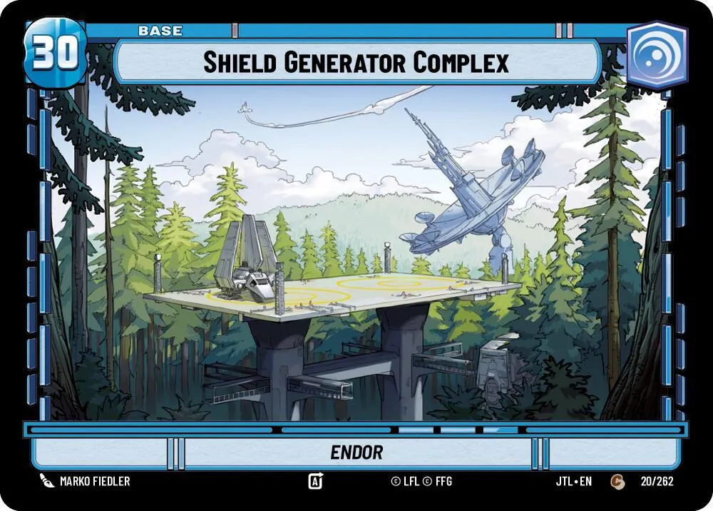 Shield Generator Complex // X-Wing — Jump to Lightspeed — Star Wars: Unlimited