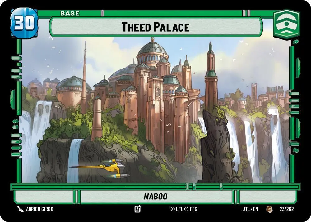 Theed Palace // X-Wing — Jump to Lightspeed — Star Wars: Unlimited
