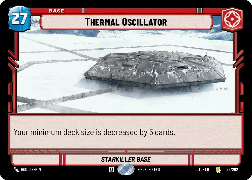 Oscillateur Thermique — Jump to Lightspeed — Star Wars: Unlimited
