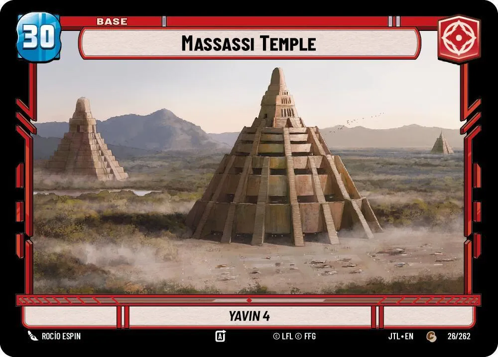 Massassi Temple // Shield — Jump to Lightspeed — Star Wars: Unlimited