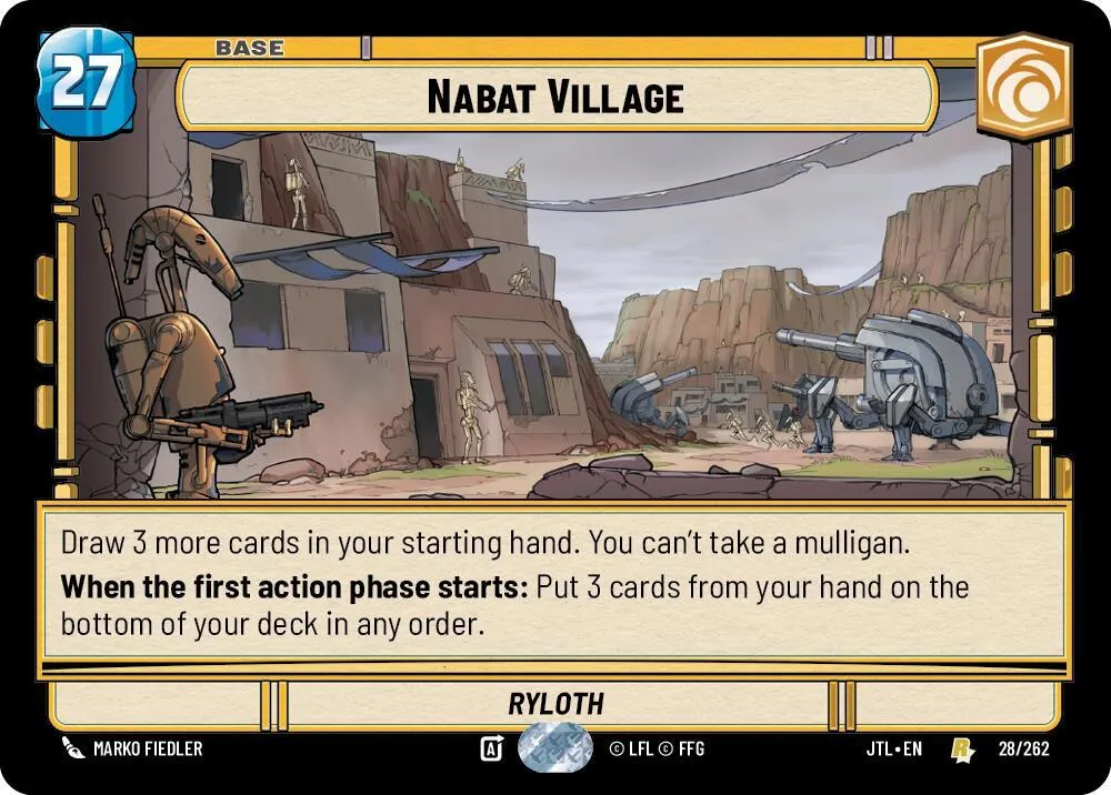 Village de Nabat — Jump to Lightspeed — Star Wars: Unlimited