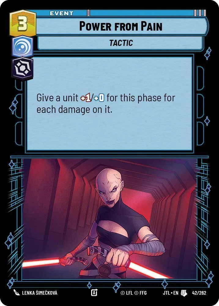 Pouvoir de la Douleur — Jump to Lightspeed — Star Wars: Unlimited