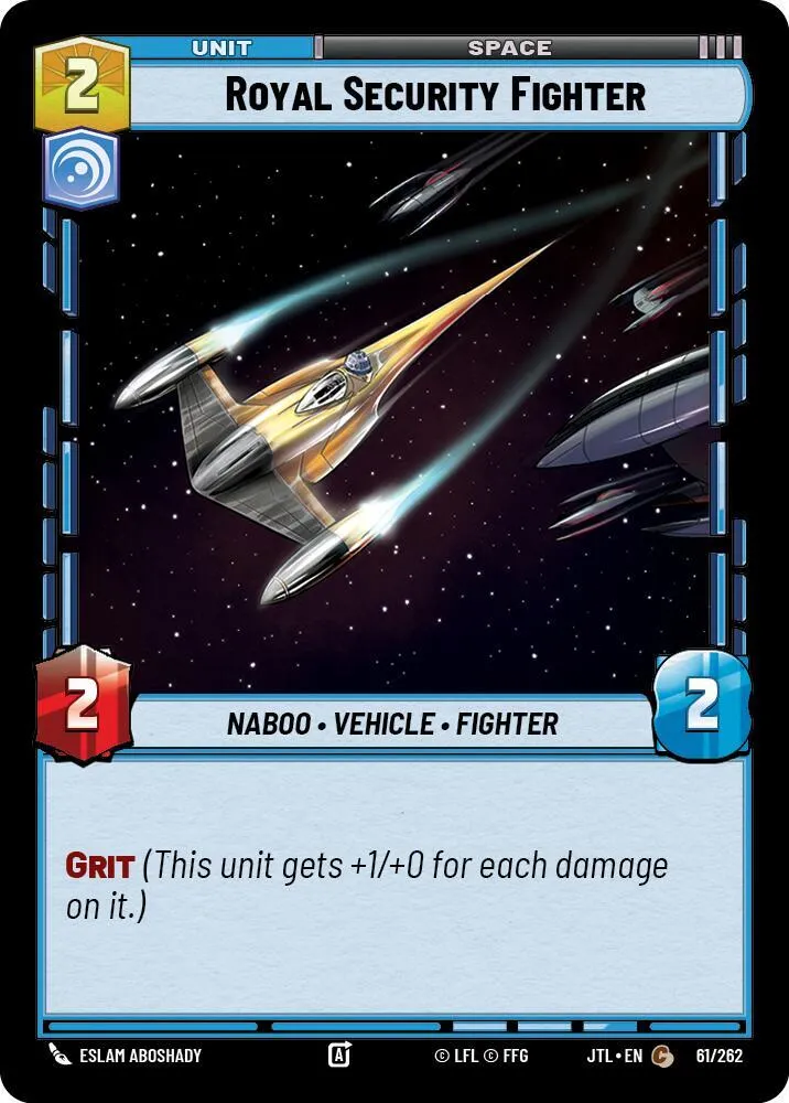 Royal Security Fighter — Jump to Lightspeed — Star Wars: Unlimited