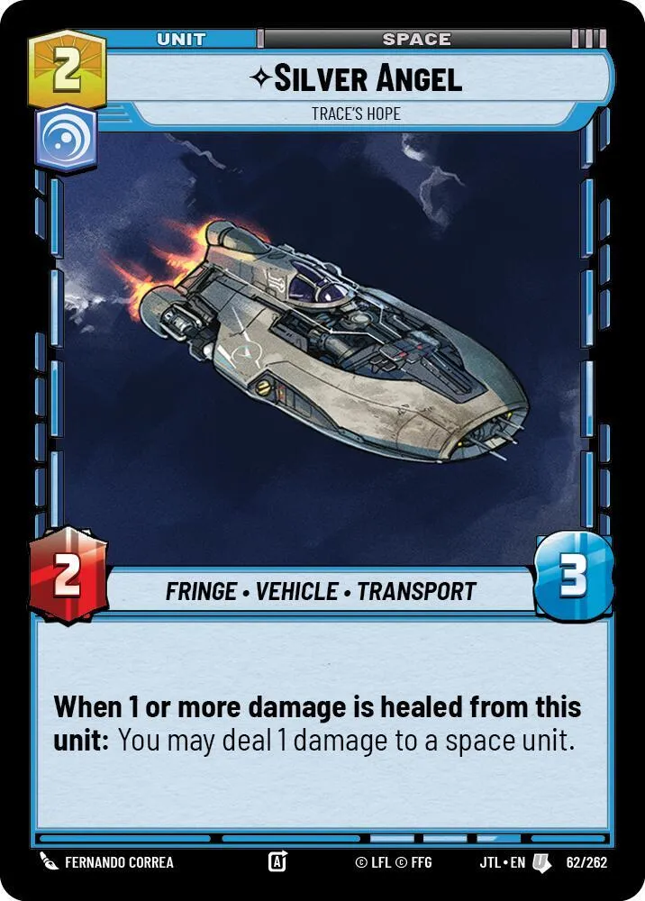 Silver Angel - Trace's Hope — Jump to Lightspeed — Star Wars: Unlimited