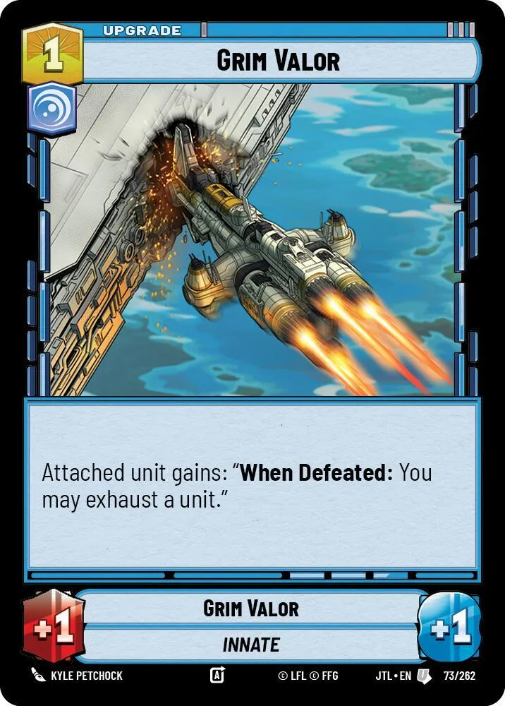 Vaillance Tragique — Jump to Lightspeed — Star Wars: Unlimited