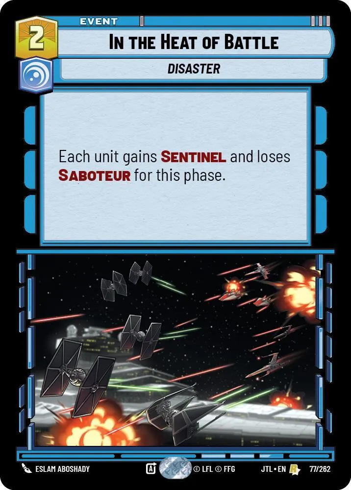 In the Heat of Battle — Jump to Lightspeed — Star Wars: Unlimited