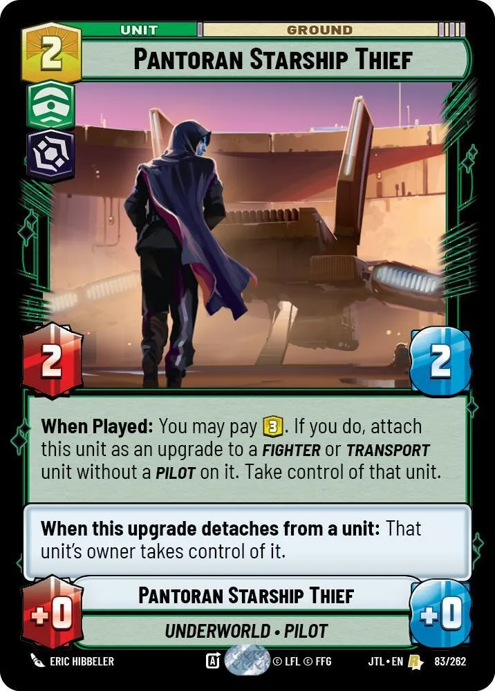 Pantoran Starship Thief — Jump to Lightspeed — Star Wars: Unlimited