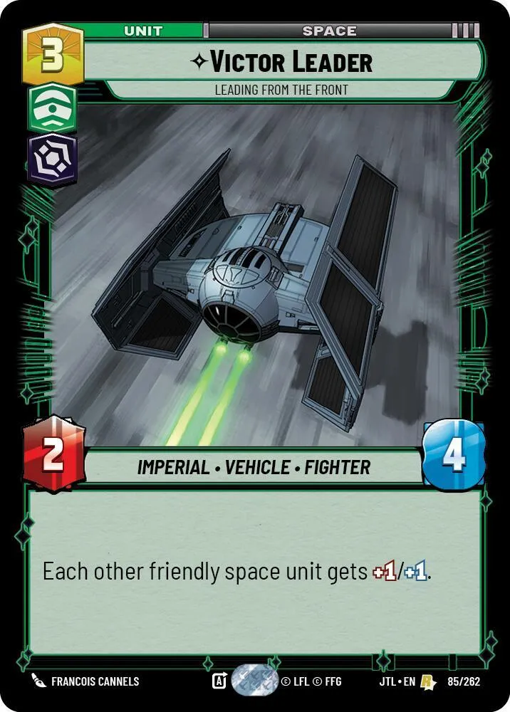Victor Leader - Leading from the Front — Jump to Lightspeed — Star Wars: Unlimited