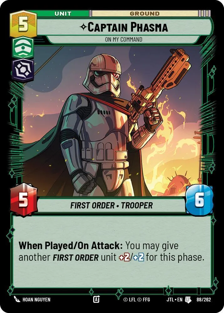 Capitaine Phasma - À Mon Commandement — Jump to Lightspeed — Star Wars: Unlimited