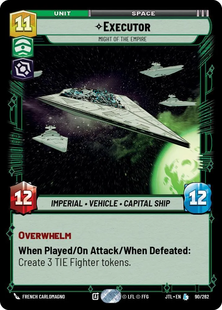 Executor - Might of the Empire — Jump to Lightspeed — Star Wars: Unlimited