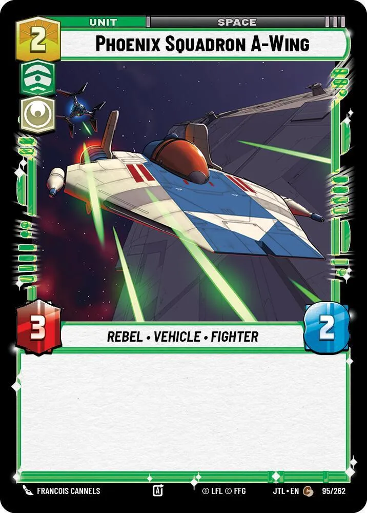 A-Wing de l'Escadron Phoenix — Jump to Lightspeed — Star Wars: Unlimited