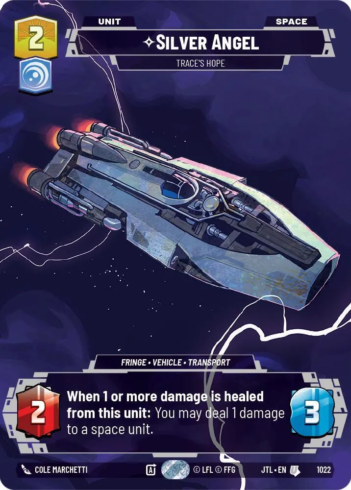 Silver Angel - Trace's Hope — Jump to Lightspeed — Star Wars: Unlimited