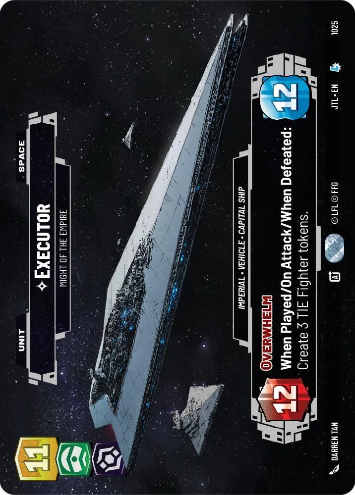 Executor - Puissance De L'Empire from Jump to Lightspeed - Star Wars: Unlimited