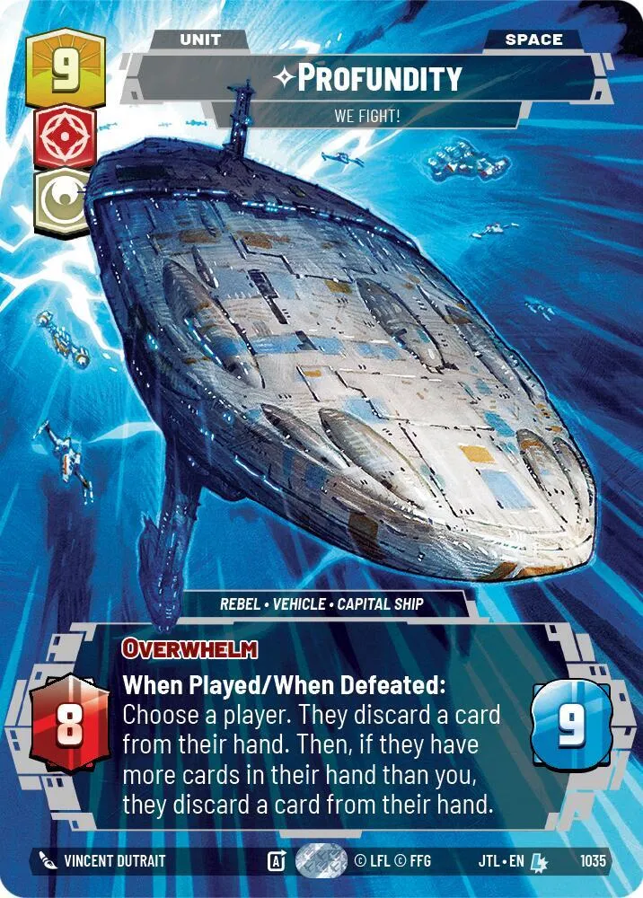 Profundity - We Fight! — Jump to Lightspeed — Star Wars: Unlimited