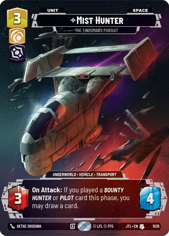 Mist Hunter - The Findsman's Pursuit — Jump to Lightspeed — Star Wars: Unlimited