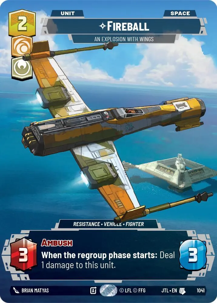 Fireball - An Explosion With Wings — Jump to Lightspeed — Star Wars: Unlimited