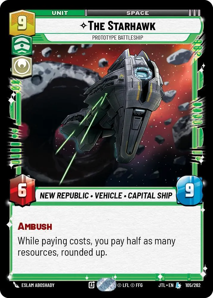 Le Starhawk - Prototype De Vaisseau De Combat — Jump to Lightspeed — Star Wars: Unlimited