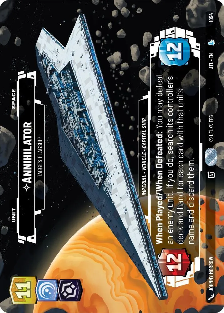 Annihilator - Tagge's Flagship — Jump to Lightspeed — Star Wars: Unlimited